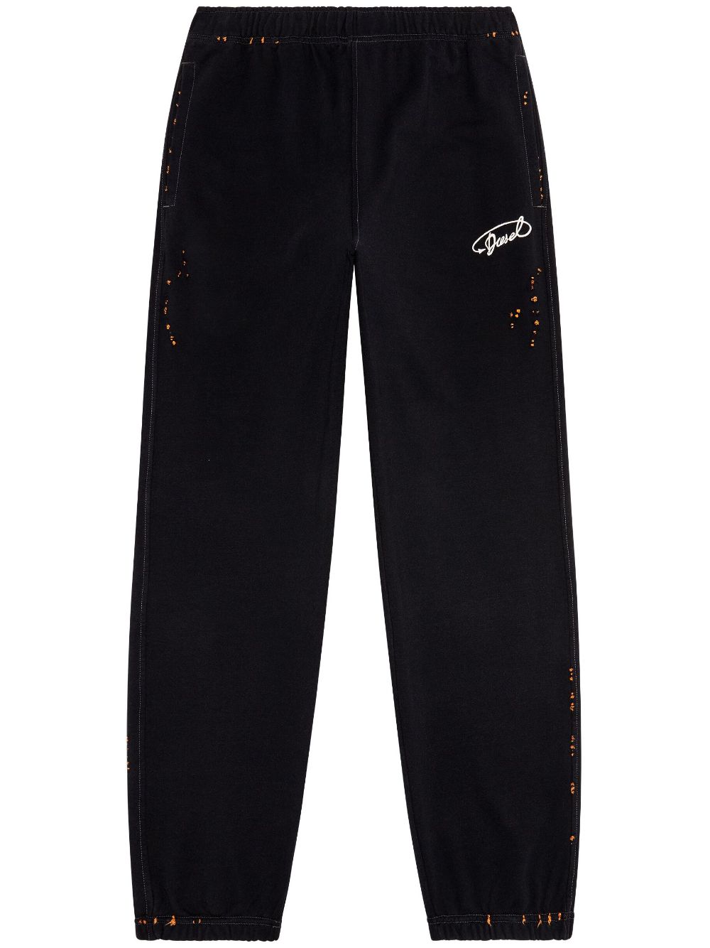 Diesel P-Marky-Pock cotton track pants - Black von Diesel