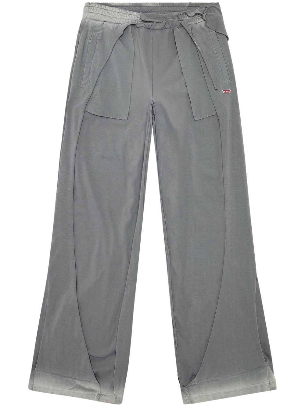 Diesel P-Topahoop-N1 ripped track pants - Grey von Diesel