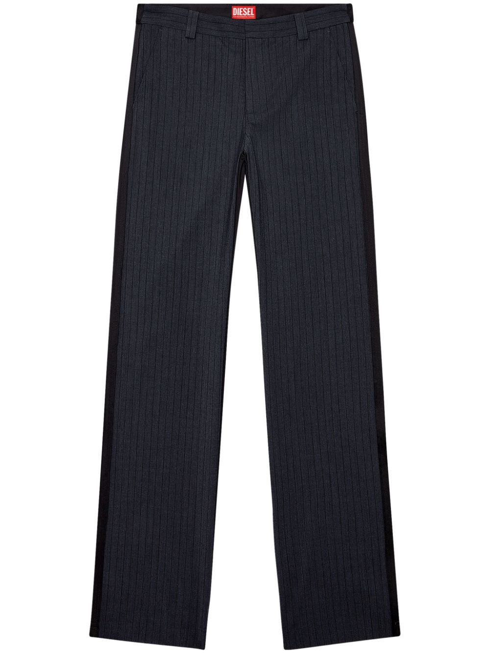 Diesel P-Wire pinstriped tailored trousers - Black von Diesel