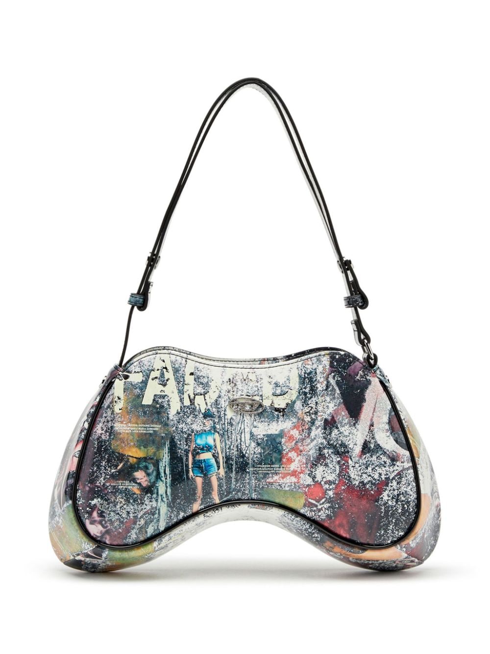 Diesel Play graphic-print shoulder bag - White von Diesel