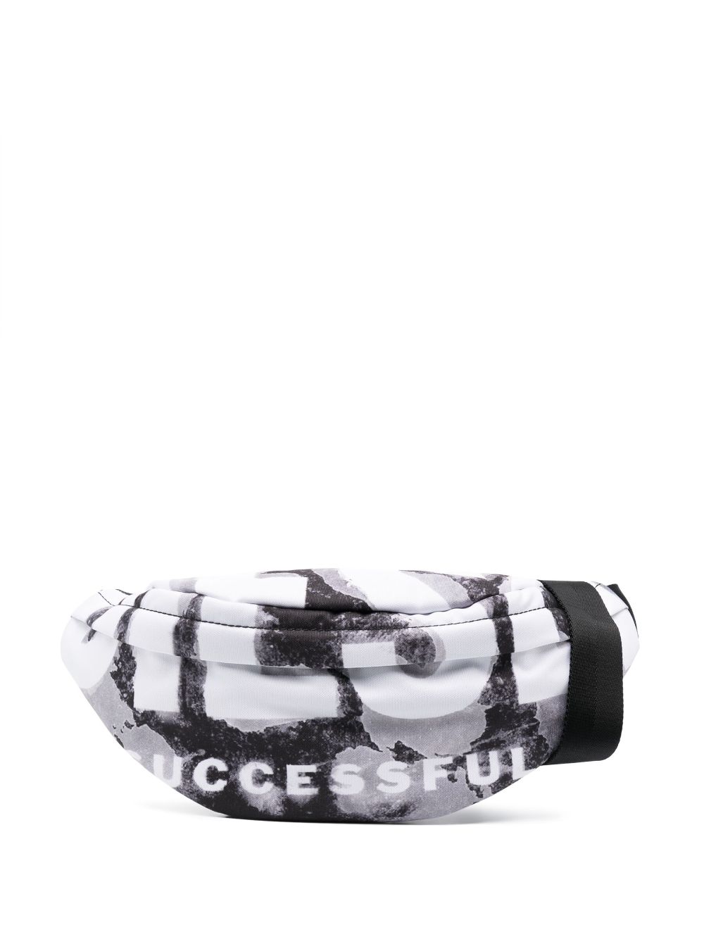 Diesel Rave X logo-print belt bag - Grey von Diesel