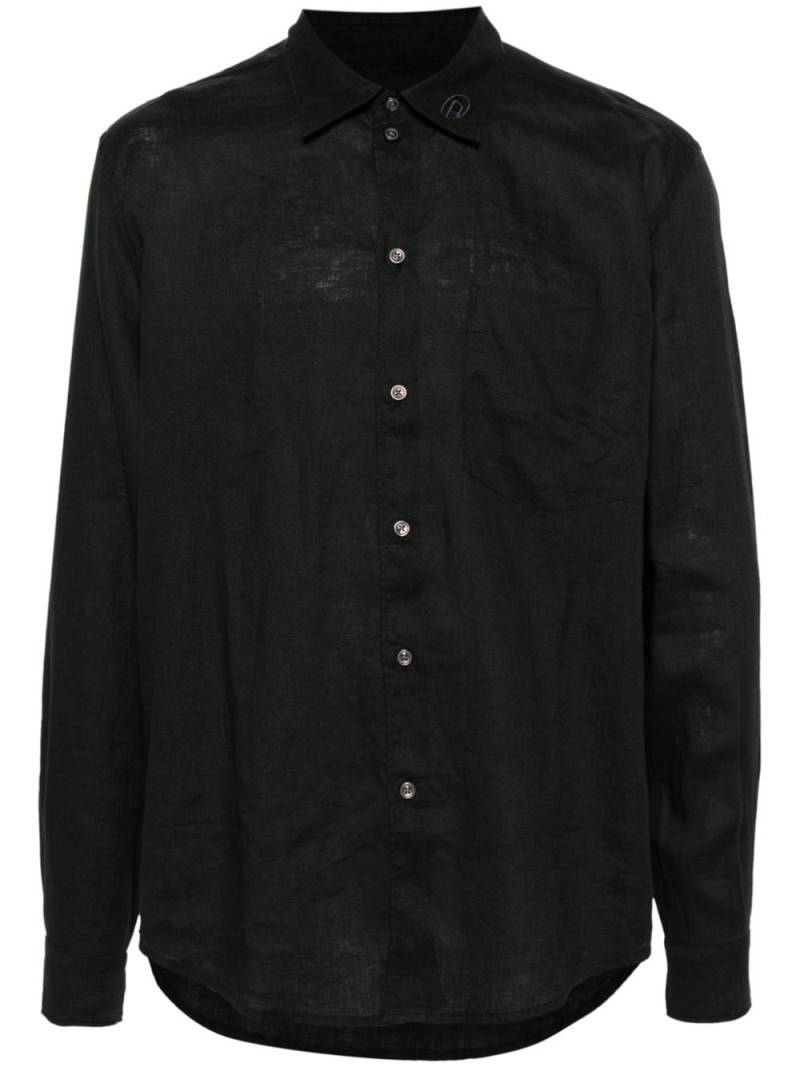 Diesel S-Emil linen shirt - Black von Diesel