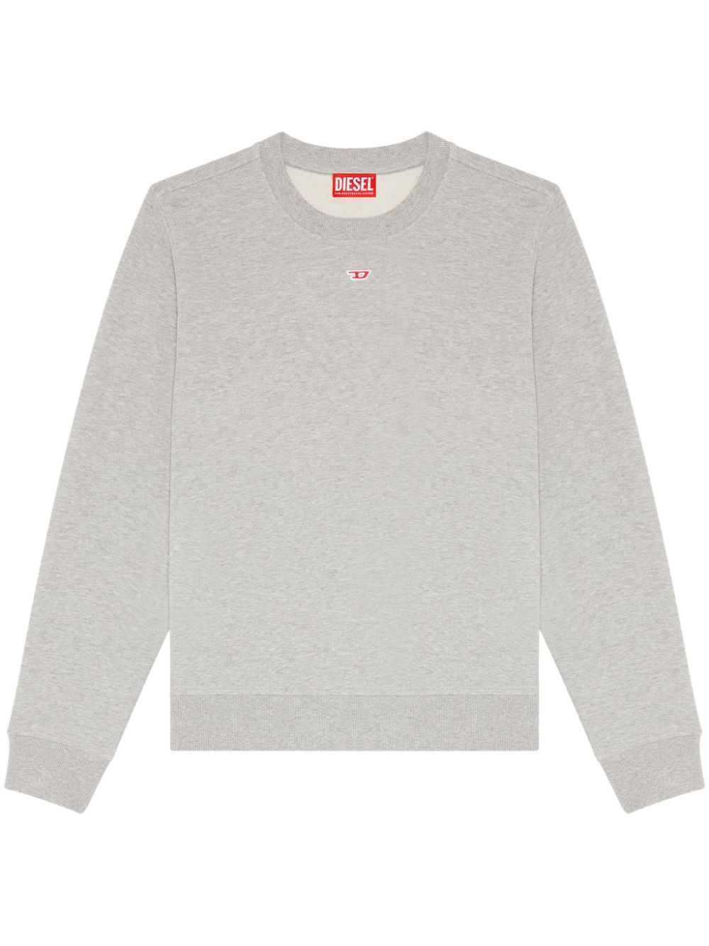 Diesel S-Ginn-D logo-appliqué sweatshirt - Grey von Diesel