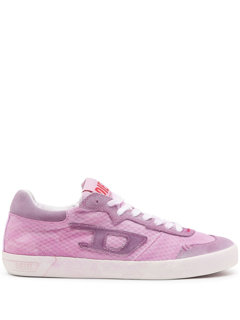 Diesel S-Leroji Low mesh sneakers - Pink von Diesel