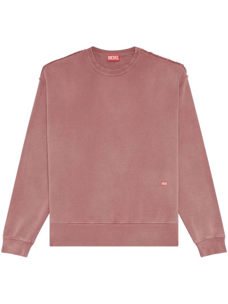 Diesel S-Macs-Rw logo-print sweatshirt - Pink von Diesel