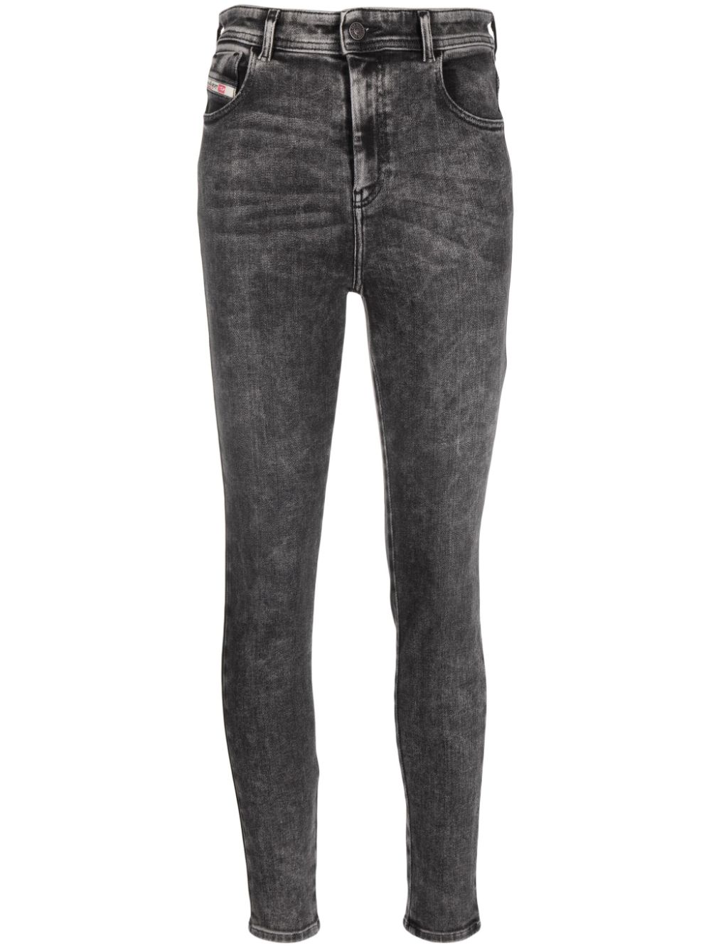 Diesel Slandy mid-rise skinny jeans - Grey von Diesel