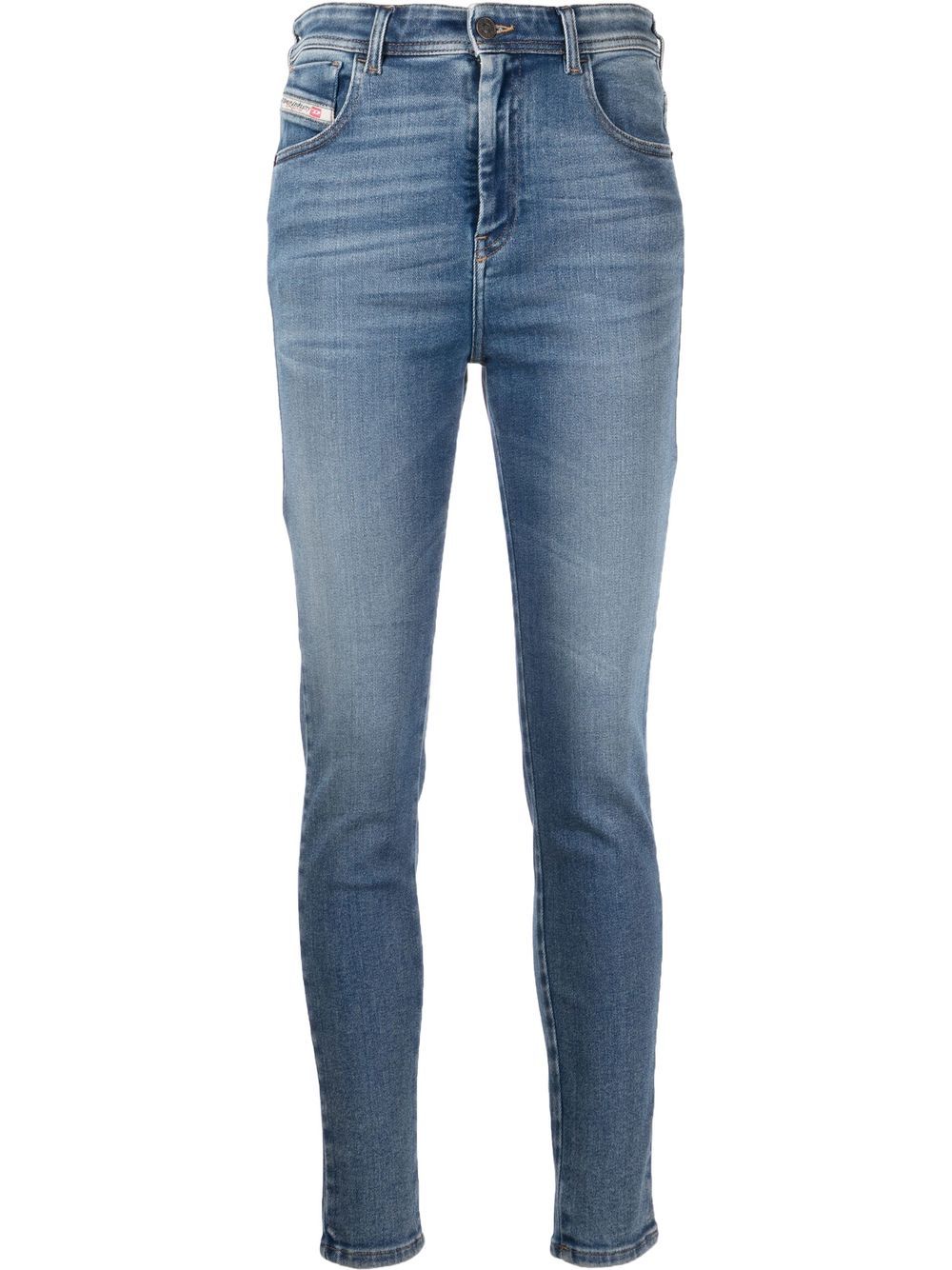 Diesel 1984 Slandy-High 09D62 skinny jeans - Blue von Diesel