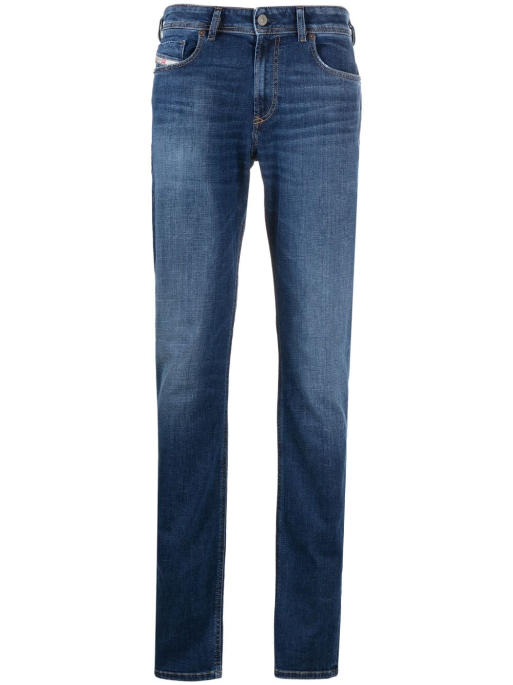 Diesel Sleenker low-rise skinny jeans - Blue von Diesel