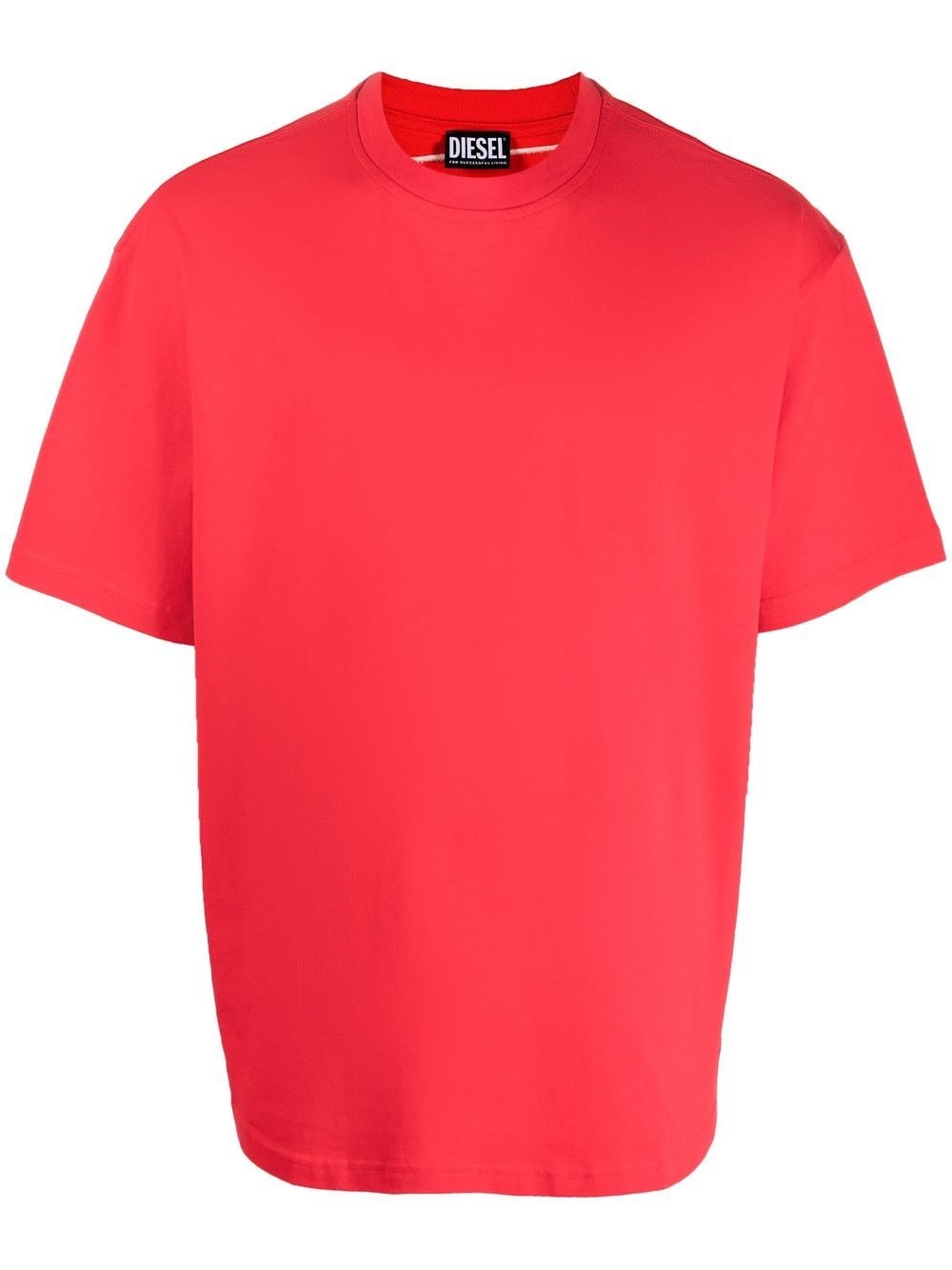 Diesel T-Boggy-Megoval cotton T-shirt - Red von Diesel