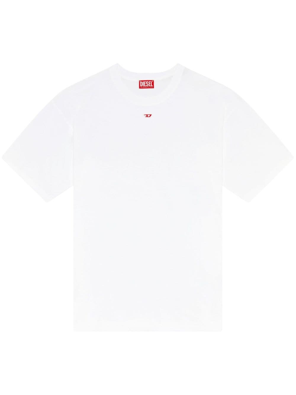 Diesel T-Boxt-D logo-patch cotton T-shirt - White von Diesel