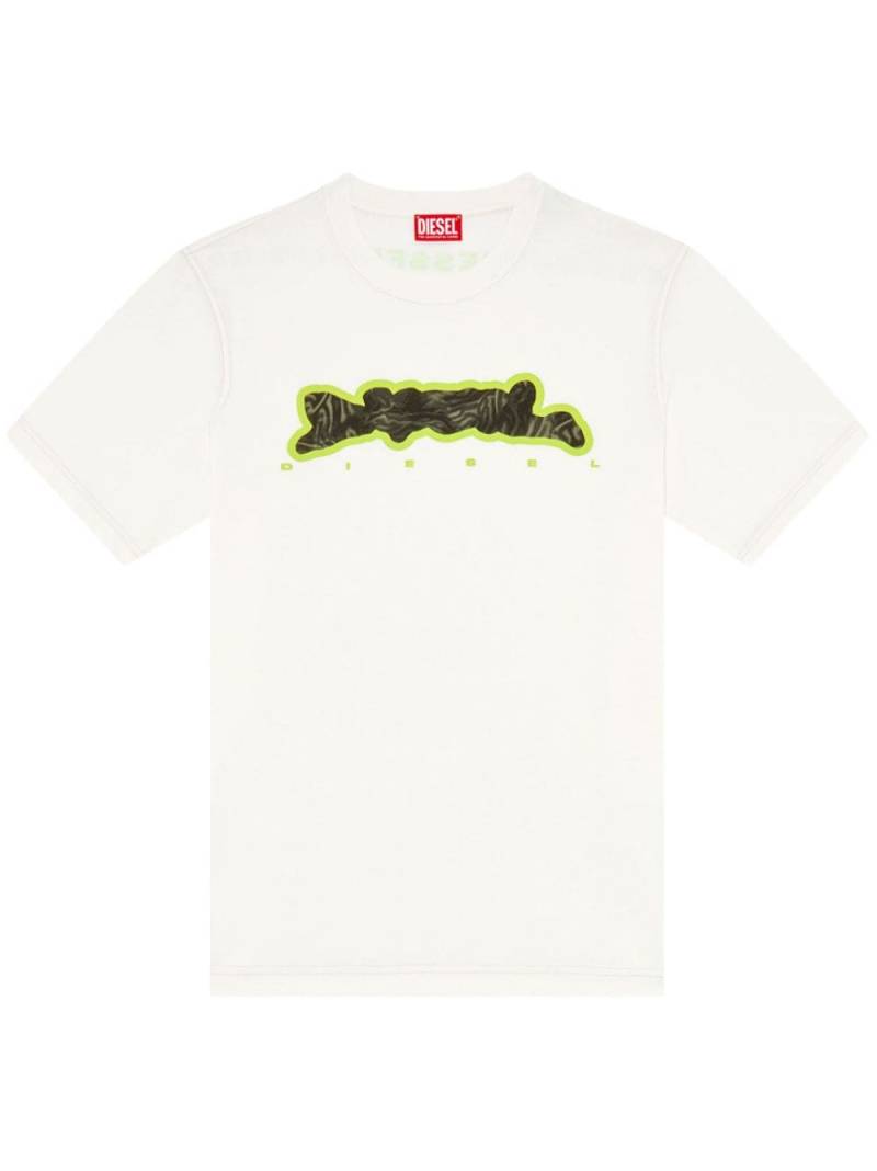 Diesel T-JUST-N16 graphic-print T-shirt - White von Diesel