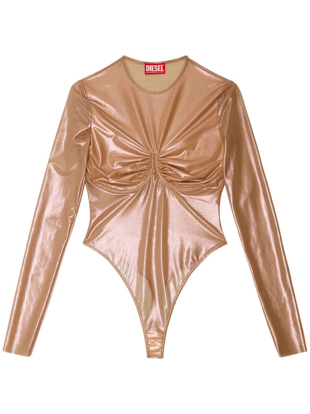 Diesel T-Nikki metallic bodysuit - Neutrals von Diesel