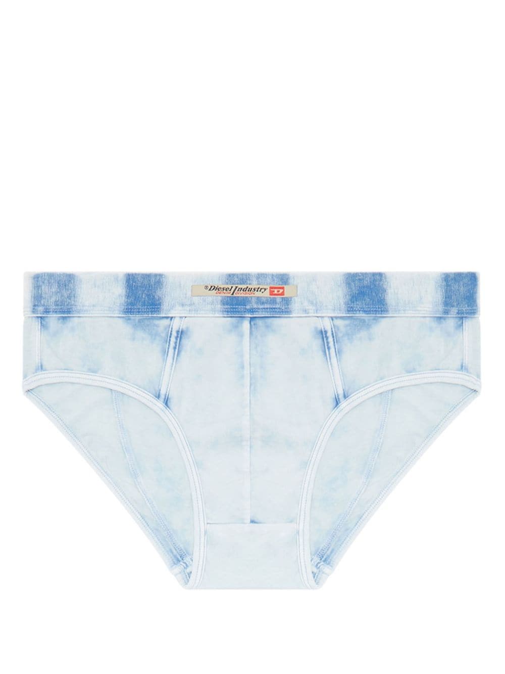 Diesel Umbr-Andre-H logo-appliqué briefs - Blue von Diesel