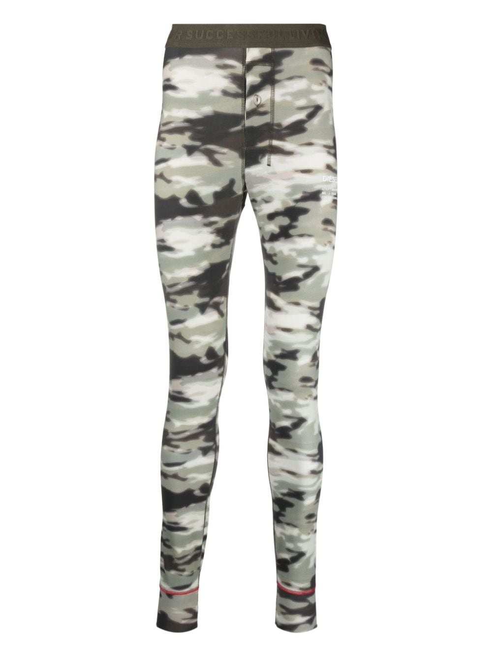 Diesel camouflage-print leggings - Green von Diesel