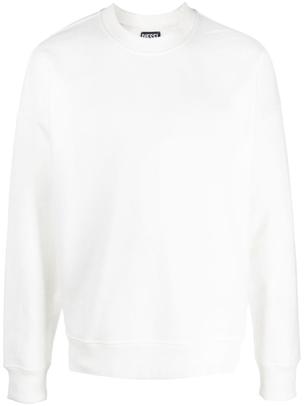 Diesel cotton crew neck sweatshirt - White von Diesel