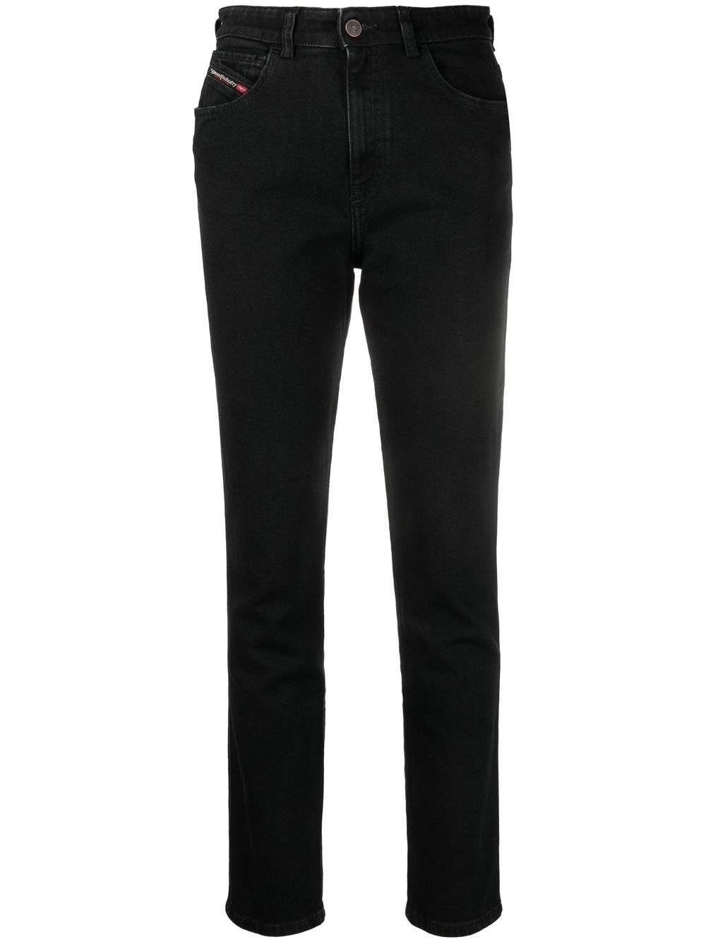 Diesel cropped slim-cut jeans - Black von Diesel