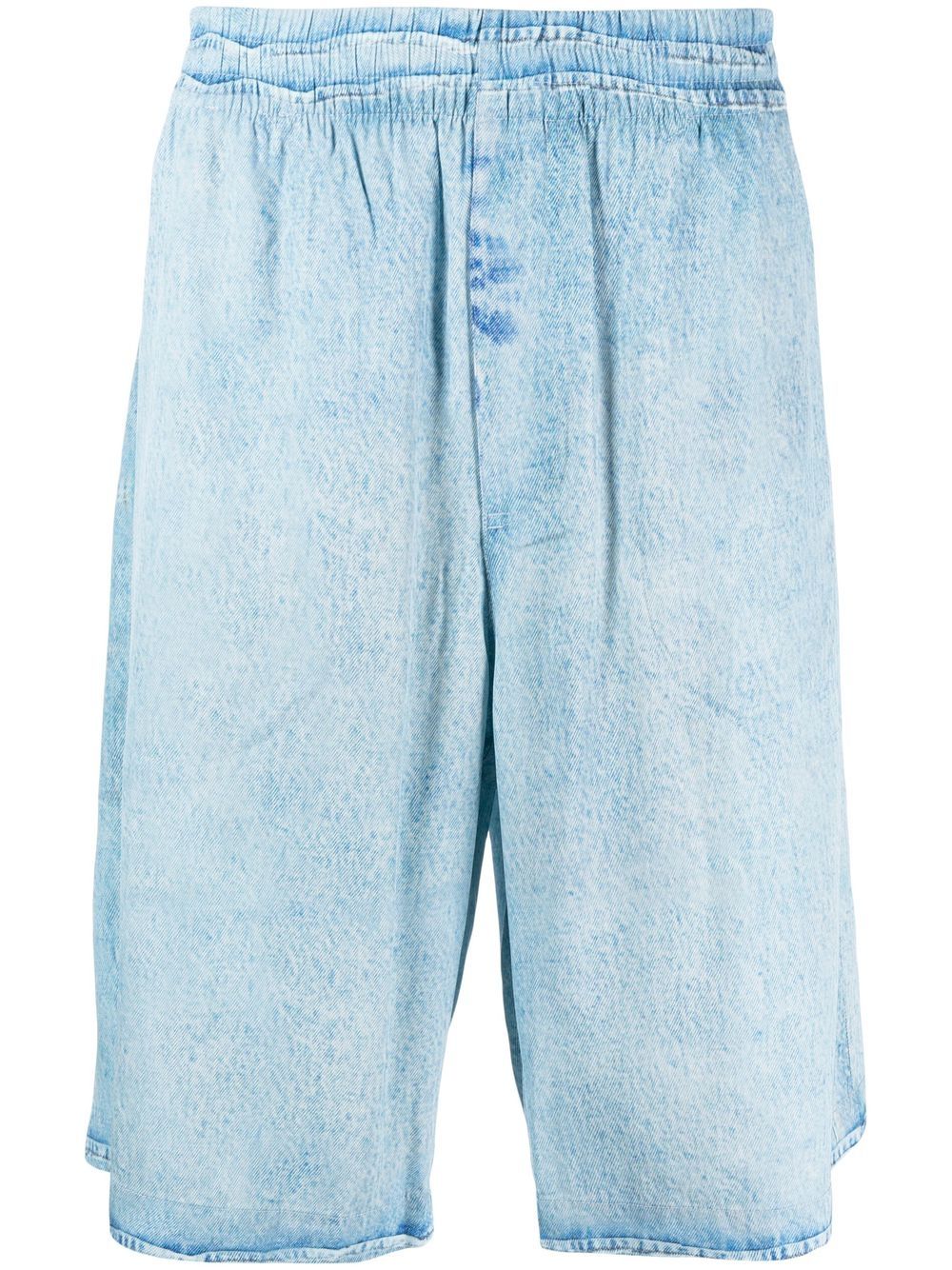 Diesel denim straight-leg shorts - Blue von Diesel