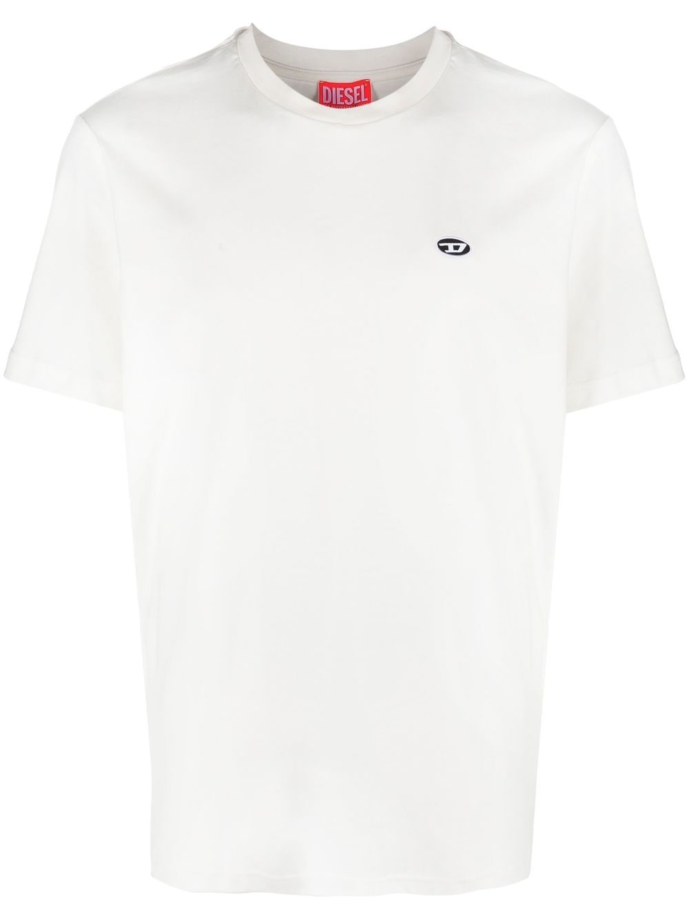 Diesel T-Just-Doval-PJ cotton T-shirt - White von Diesel