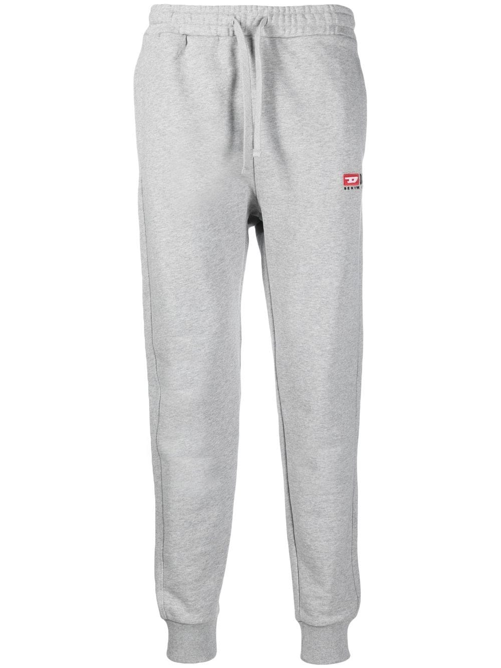 Diesel P-Tary-Div logo-embroidered track pants - Grey von Diesel