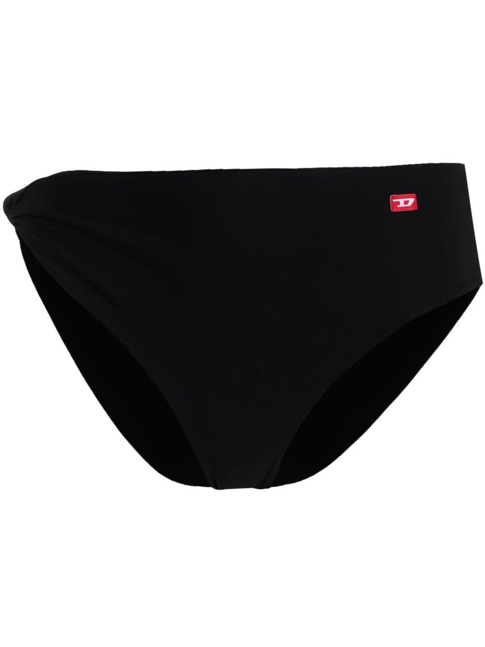 Diesel BFPN-Aishtwist logo-appliqué bikini bottom - Black von Diesel