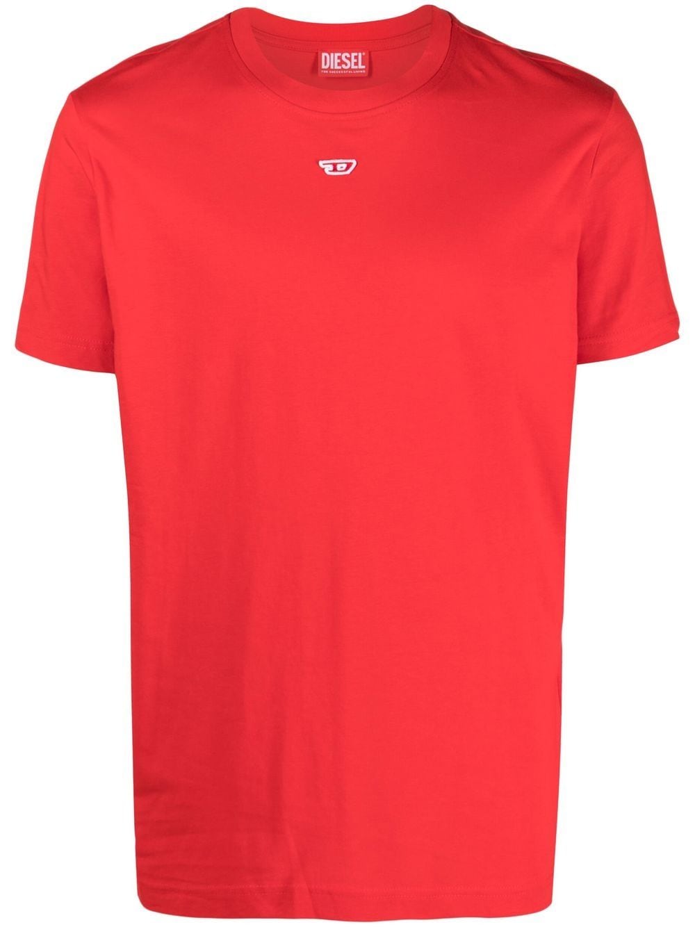 Diesel T-Diegor-D logo-appliqué T-shirt - Red von Diesel