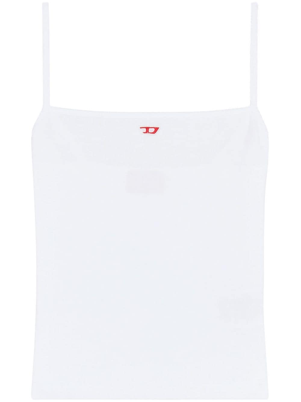 Diesel T-Hop-D logo-appliqué tank top - White von Diesel