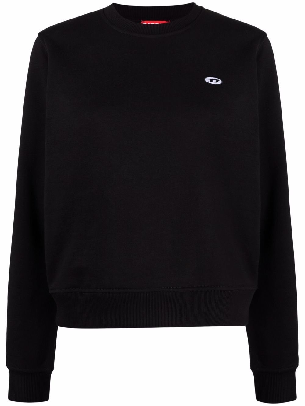 Diesel F-Reggy-Doval-Pj logo-appliqué sweatshirt - Black von Diesel