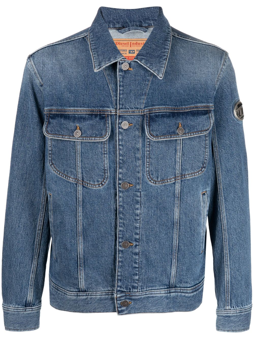 Diesel D-Barcy-Fsc denim jacket - Blue von Diesel