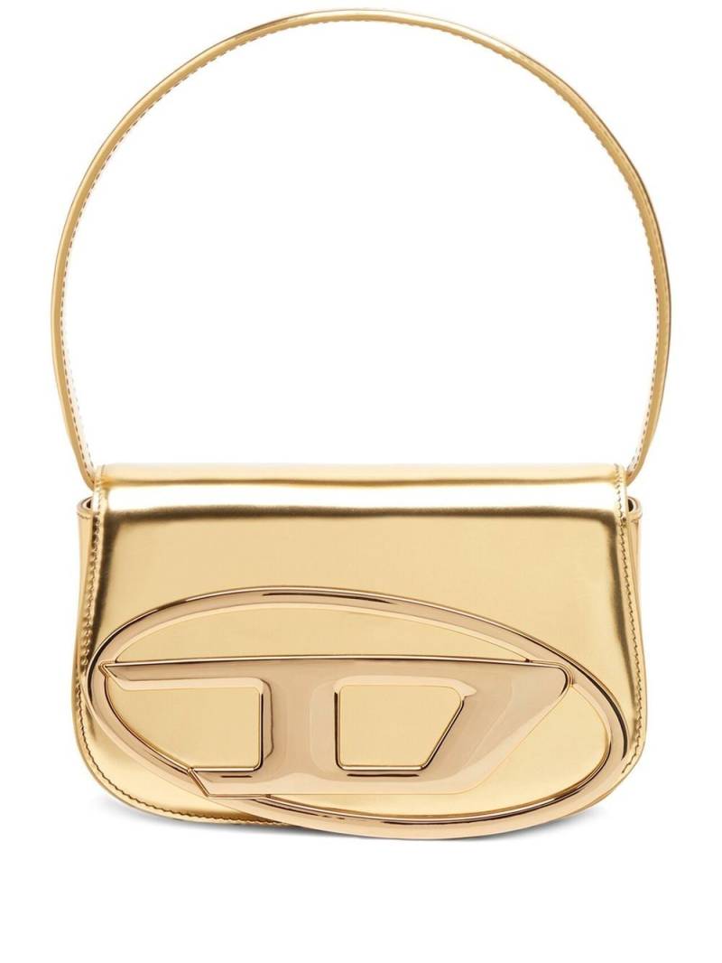 Diesel 1DR metallic-effect shoulder bag - Gold von Diesel