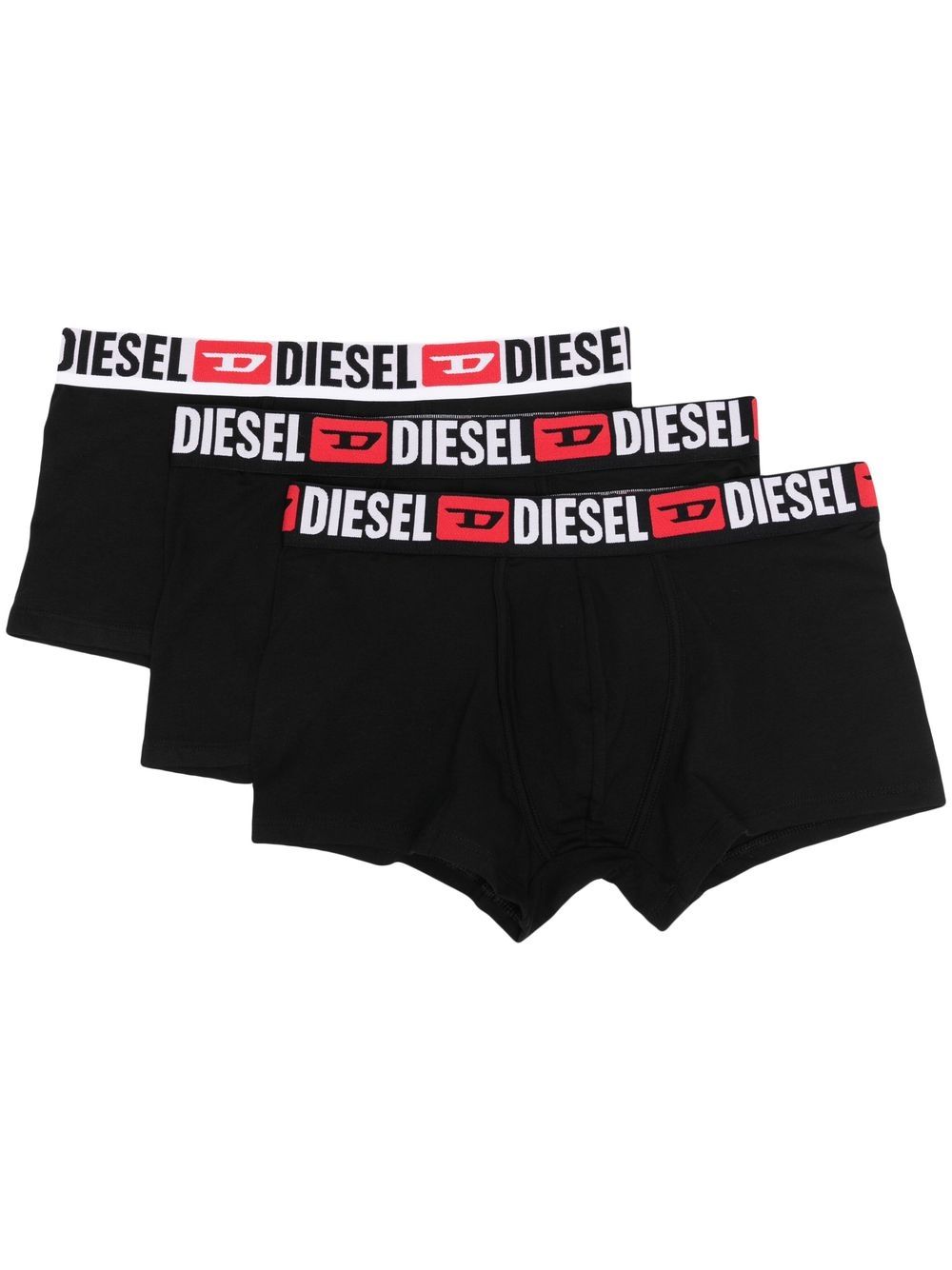 Diesel Umbx-Damien boxer briefs (pack of three) - Black von Diesel