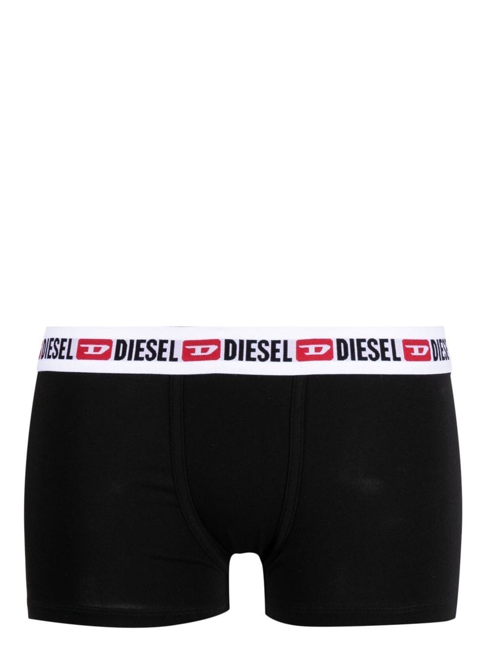 Diesel logo-waistband boxers - Black von Diesel