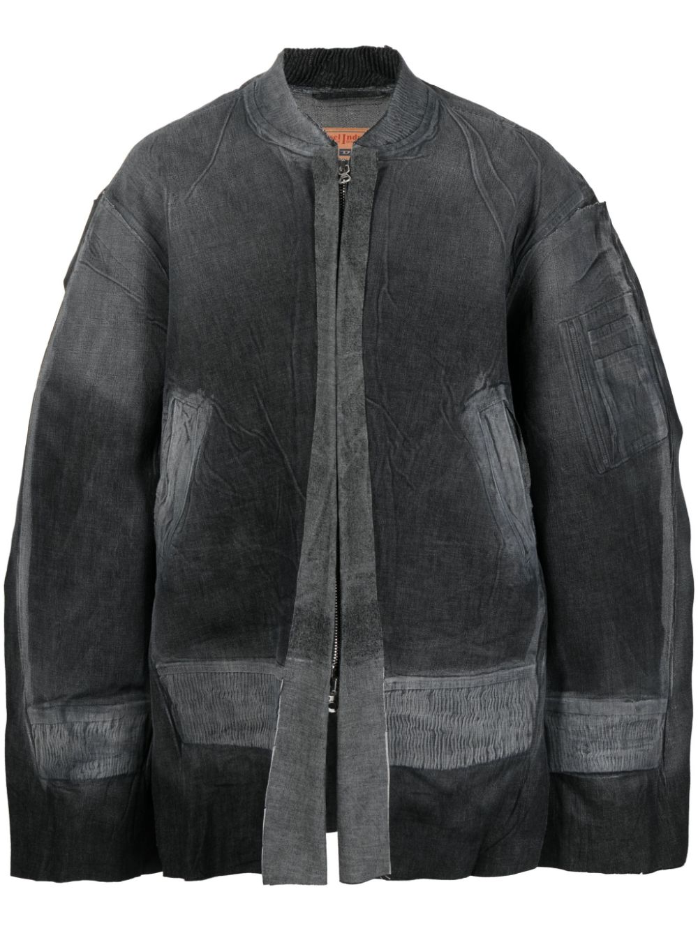 Diesel oversized denim jacket - Grey von Diesel