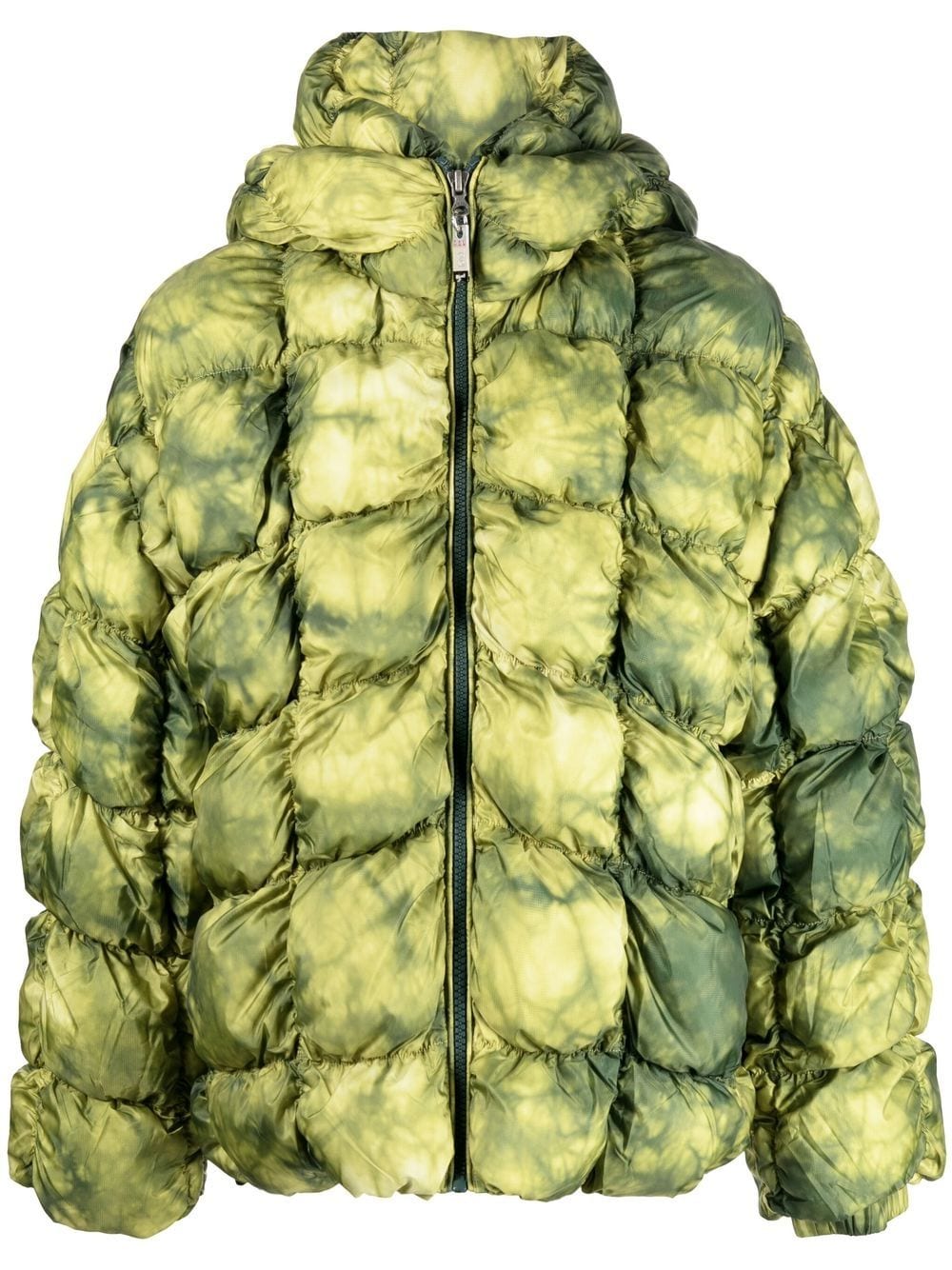 Diesel W-Ralle quilted padded jacket - Green von Diesel