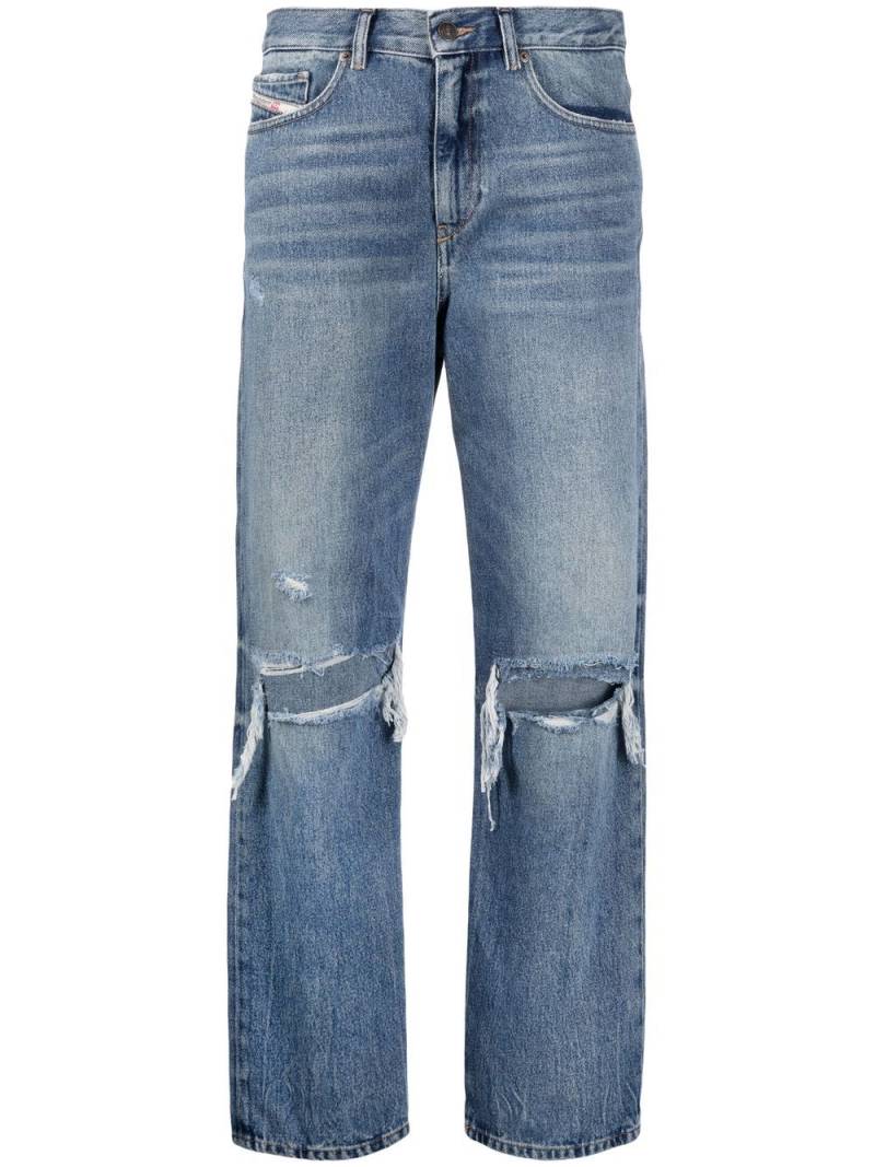 Diesel ripped knee jeans - Blue von Diesel