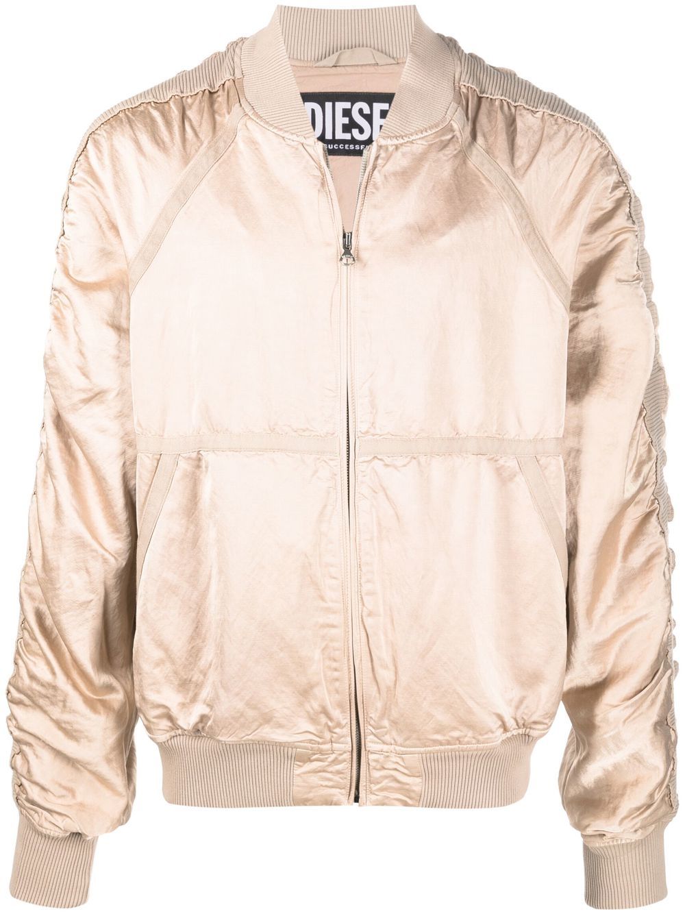 Diesel satin bomber jacket - Neutrals von Diesel