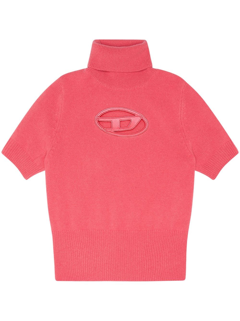 Diesel M-Argaret logo-embroidered jumper - Pink von Diesel