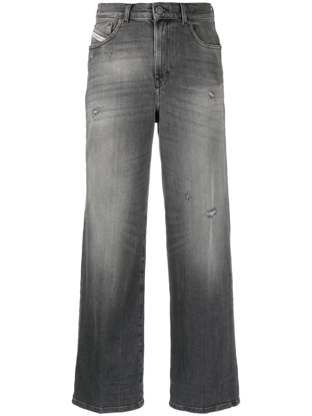 Diesel stonewashed wide-leg jeans - Grey von Diesel