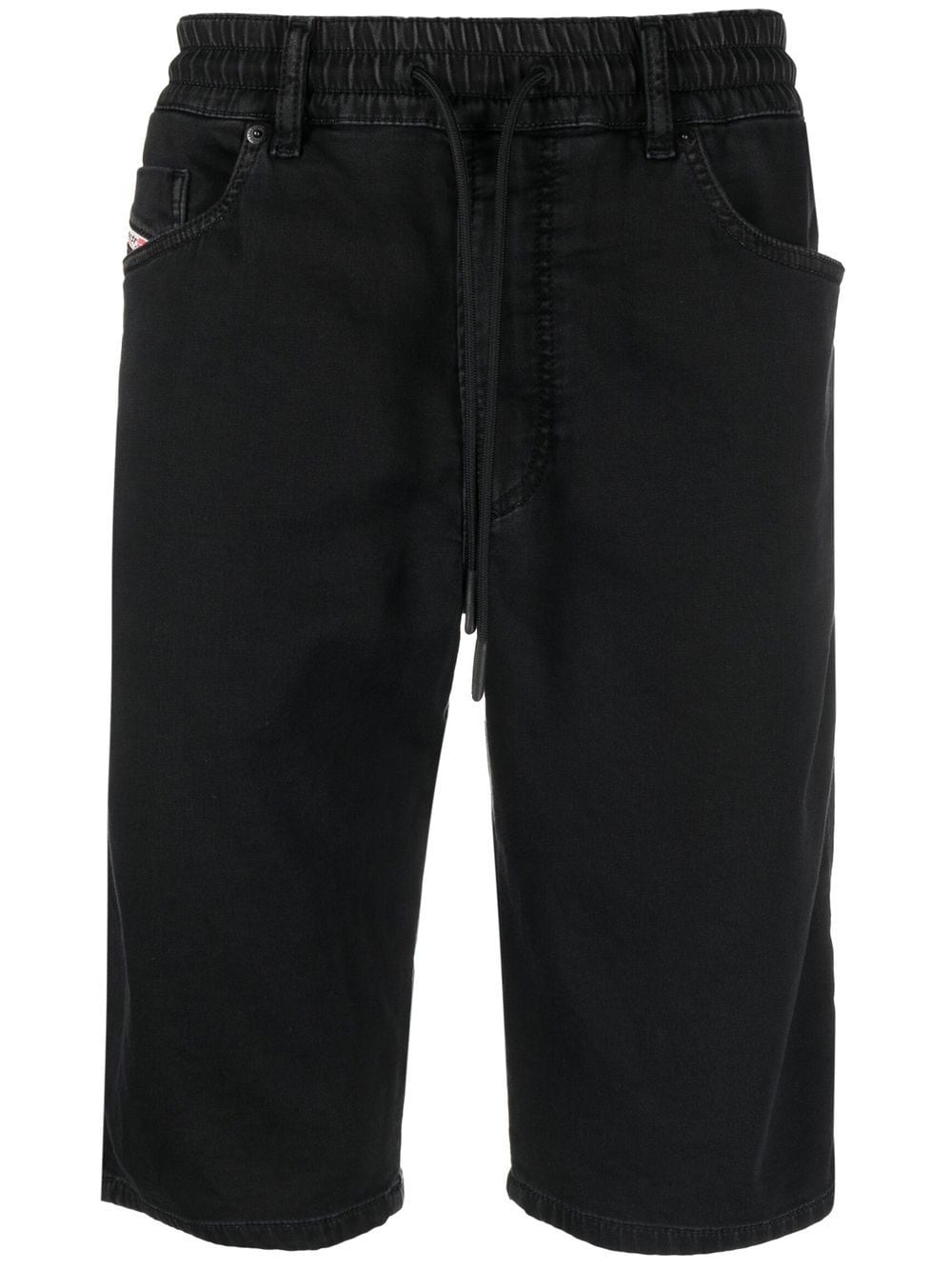 Diesel straight-leg denim bermuda shorts - Black von Diesel