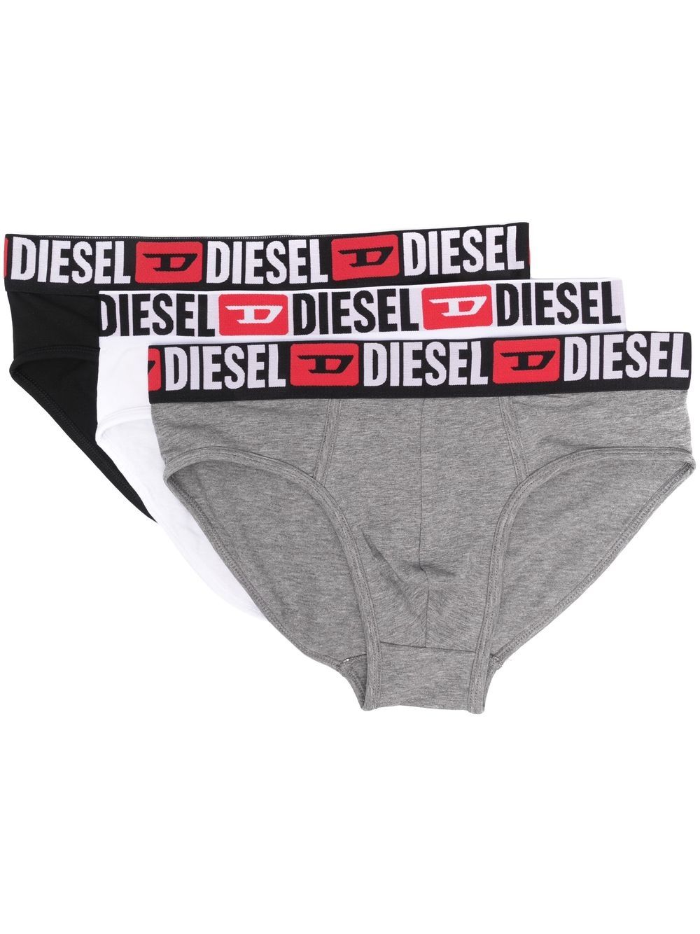 Diesel Umbr-Andre briefs (pack of three) - Green von Diesel