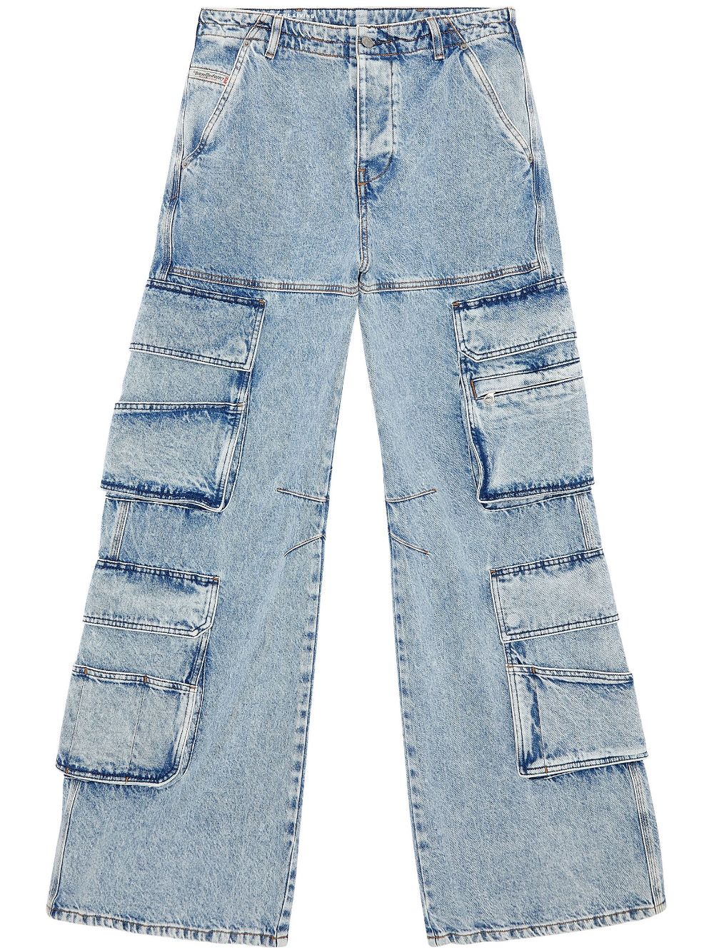 Diesel 1996 D-Sire 0NJAA straight-leg jeans - Blue von Diesel