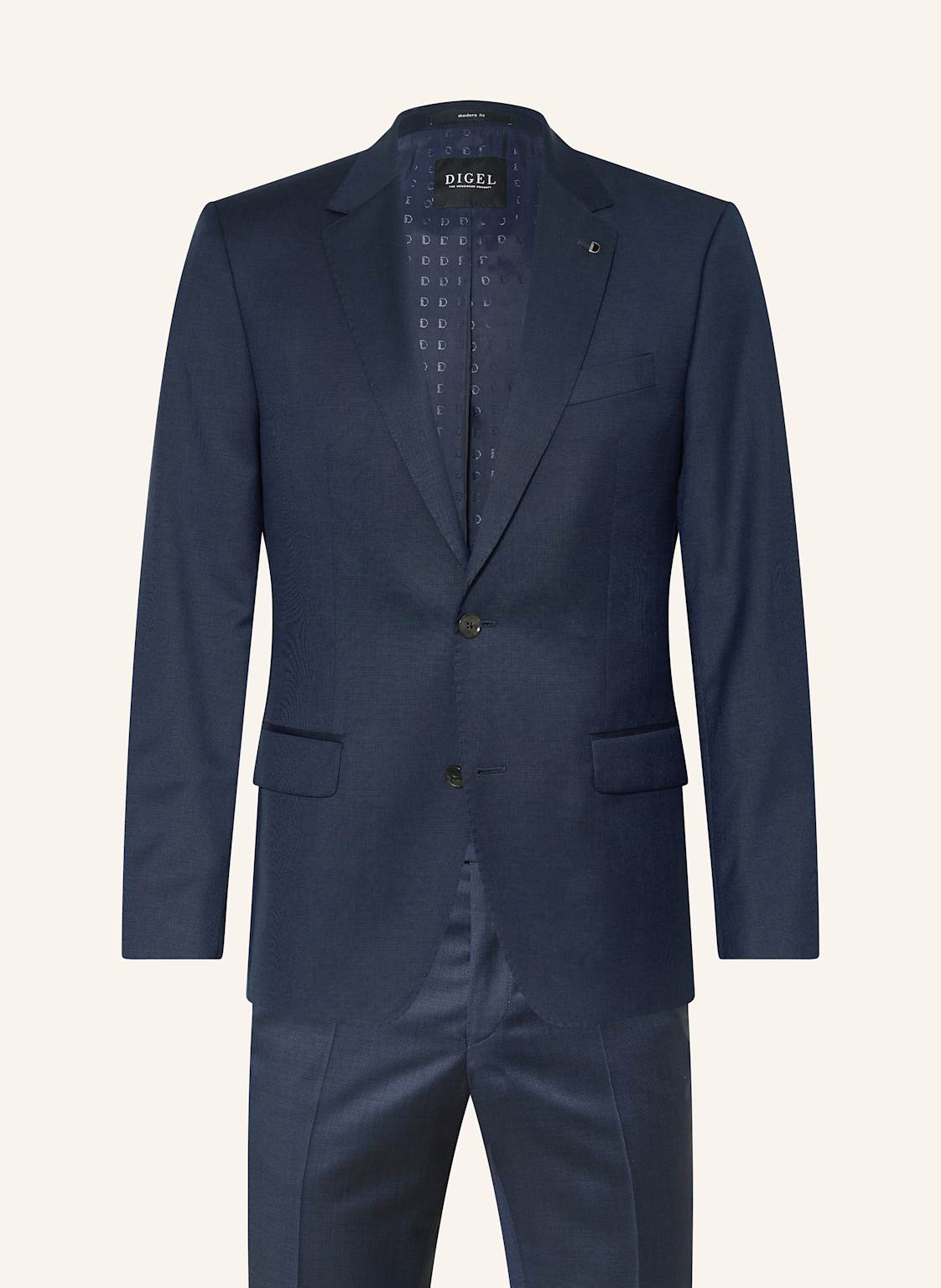 Digel Anzug Daren-G Regular Fit blau von Digel