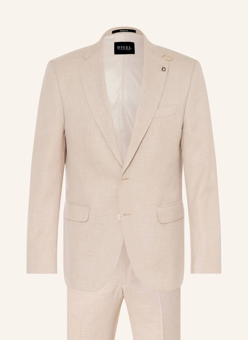 Digel Anzug Daren-V-G Modern Fit beige von Digel