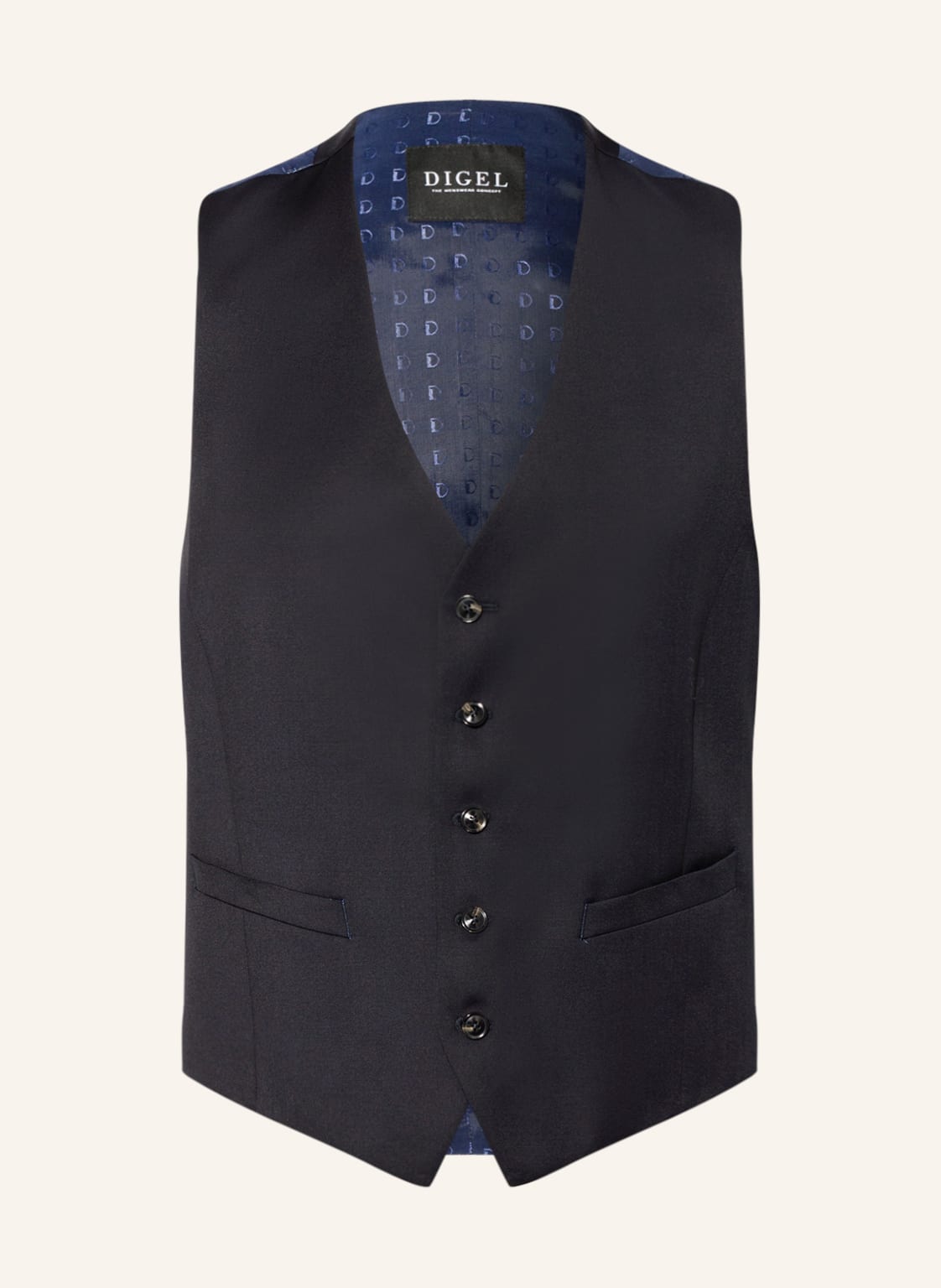 Digel Anzugweste Dan Modern Fit blau Digel Anzugweste Dan Modern Fit blau von Digel