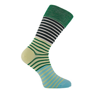 Dilly Socks Fine Line Green Herren Socken 41-46 von Dilly Socks