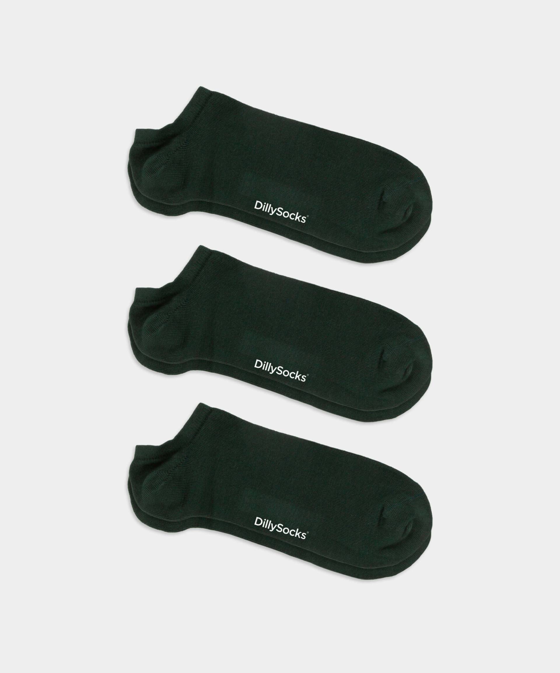 - Socken-Sets in Grün mit Uni Motiv/Muster von DillySocks