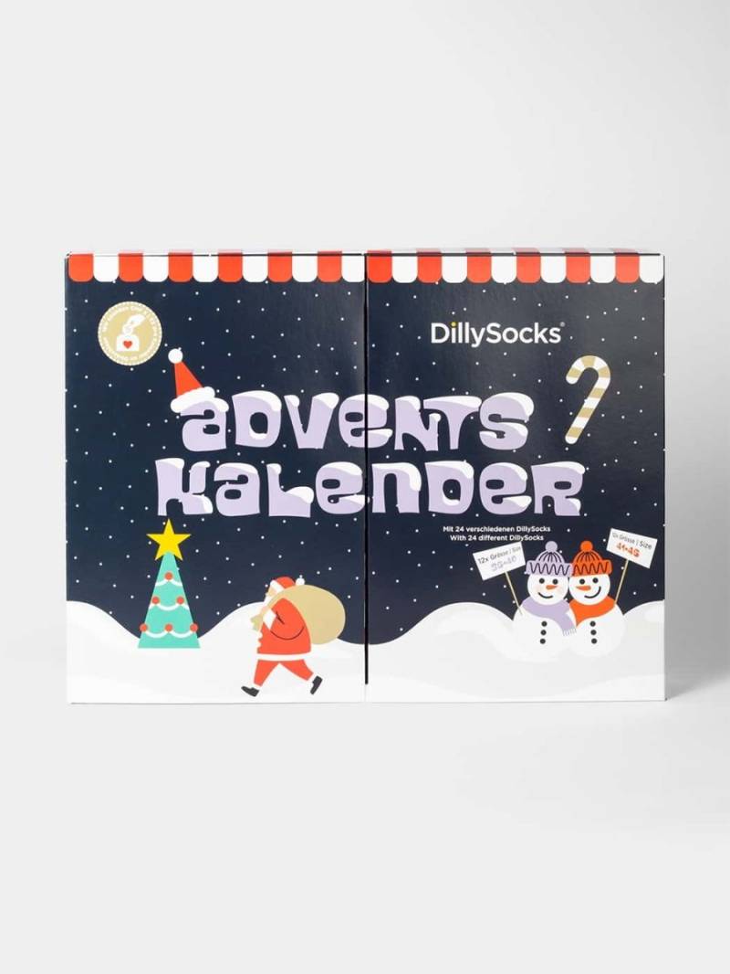 - Socken-Adventskalender mit 24 Paar Socken von DillySocks