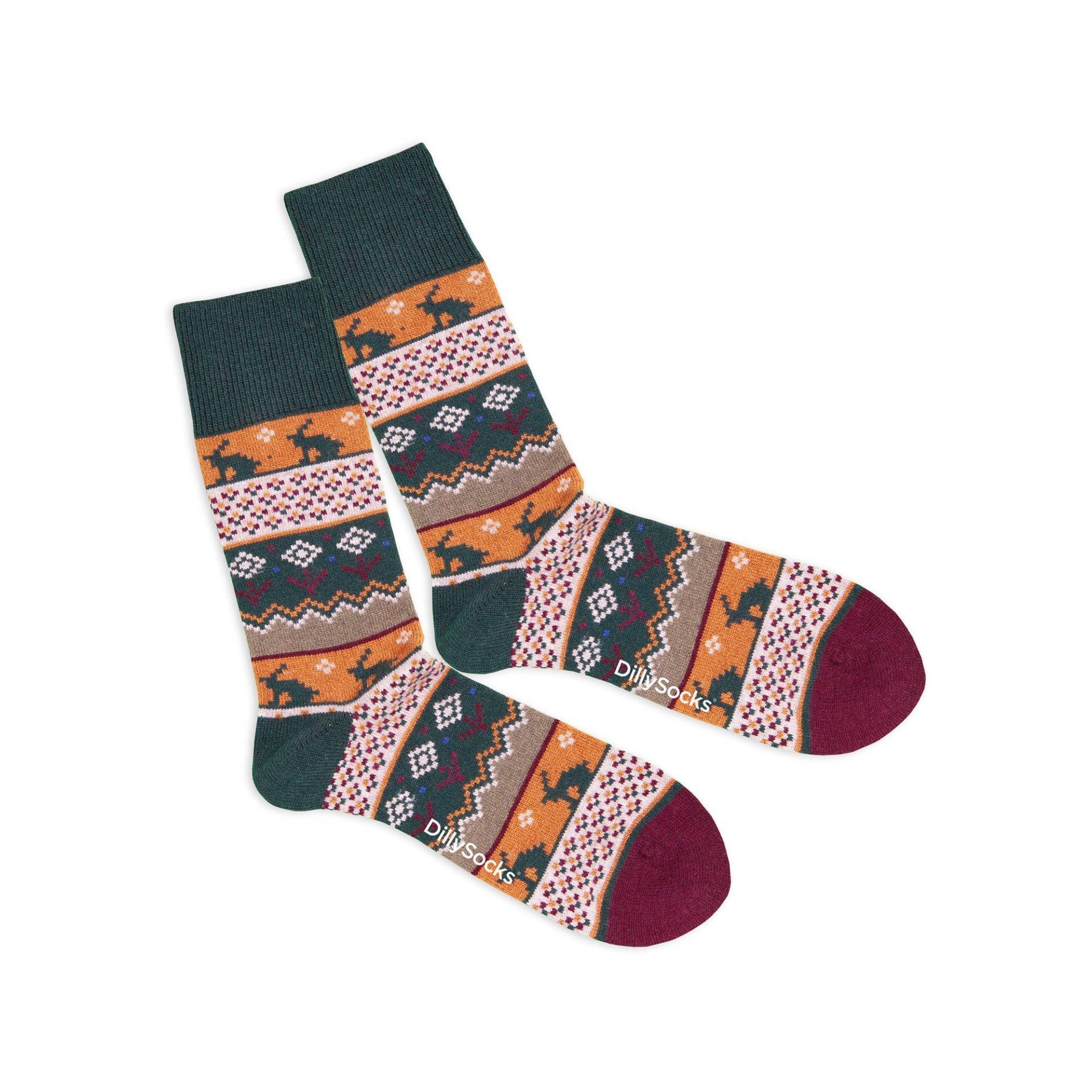 Socken Herren Multicolor 41/46 von DillySocks