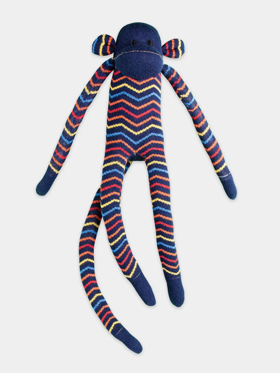 - Kuscheltiere in Blau mit Streifen Motiv/Muster - Kuscheltiere in Blau mit Streifen Motiv/Muster von DillySocks