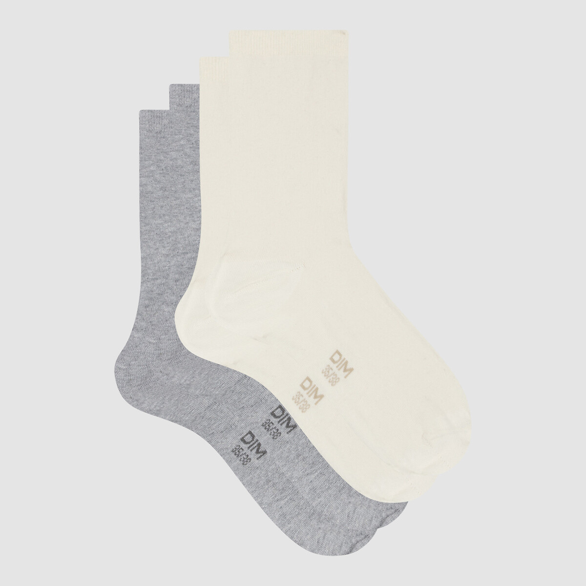 2er-Pack Socken, mittelhoch von Dim