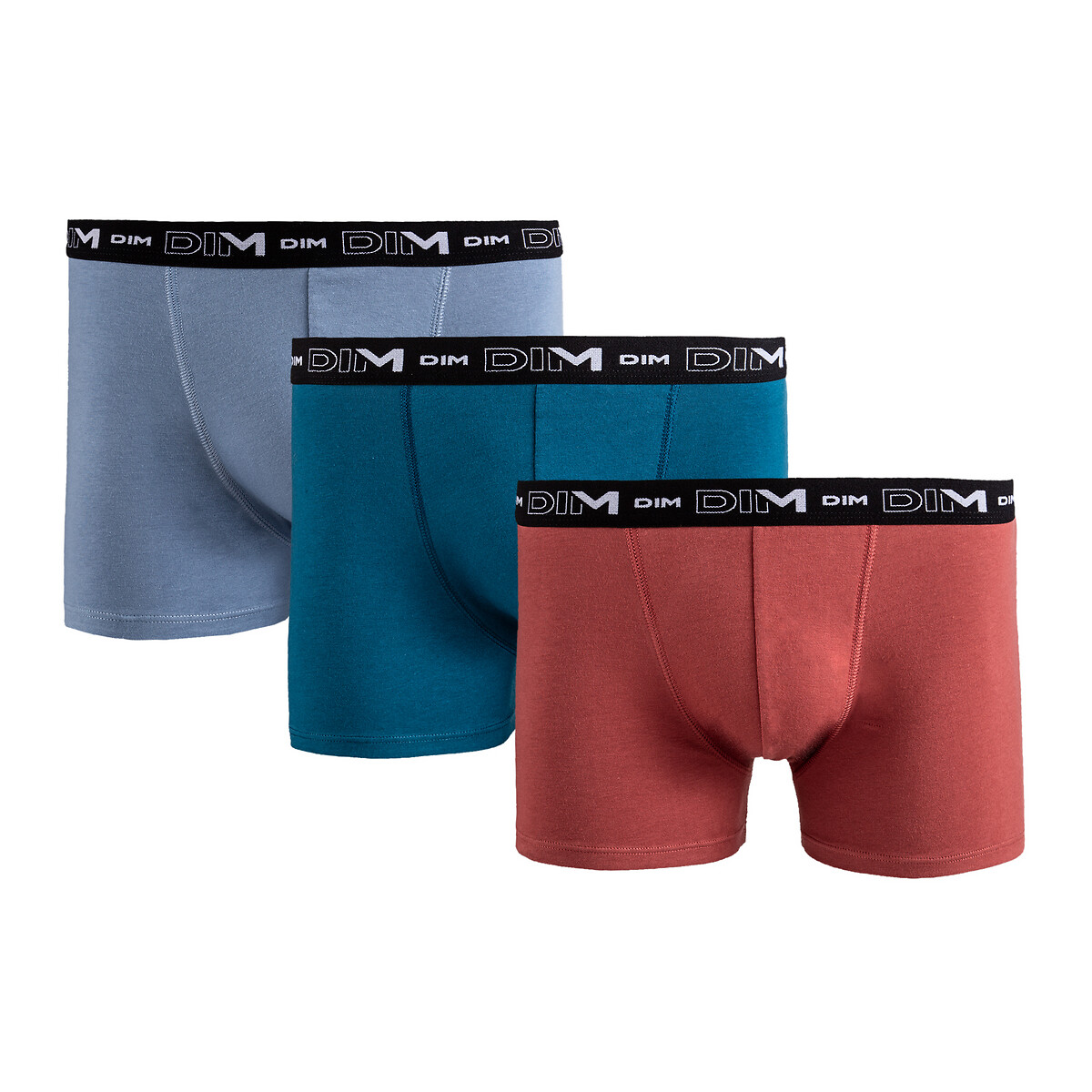 3er-Pack Shortys Coton Stretch von Dim